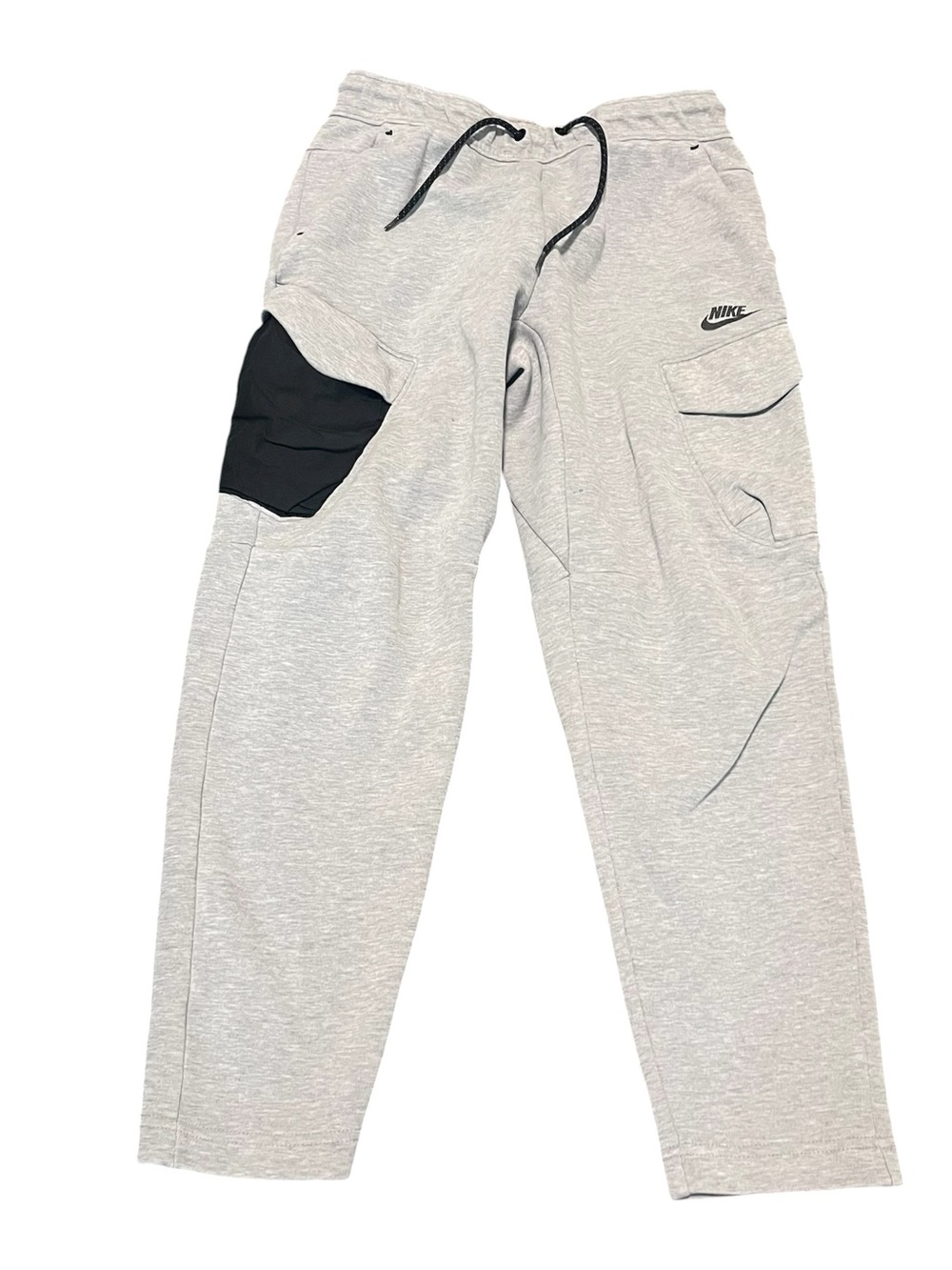 Nike Tech Fleece Mens Gray Utility Cargo Side Pocket Sweatpants- Size Small